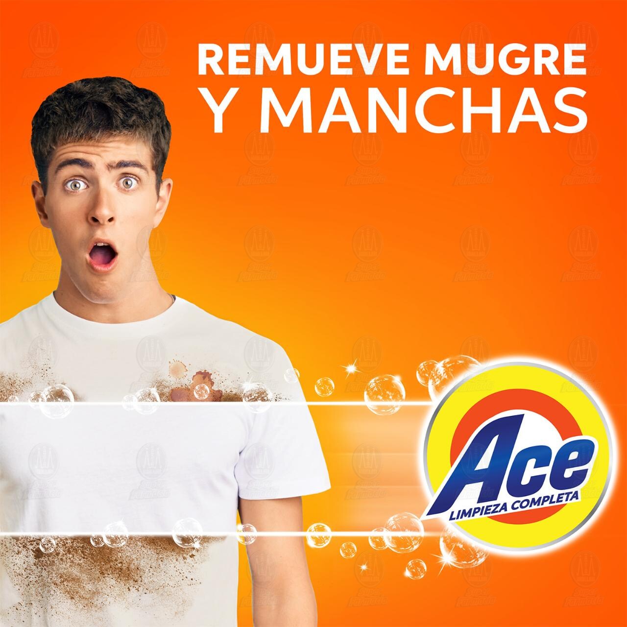 Detergente Líquido Ace 1 para Todo, 2.8 l. de ACE | Farmacias Guadalajara