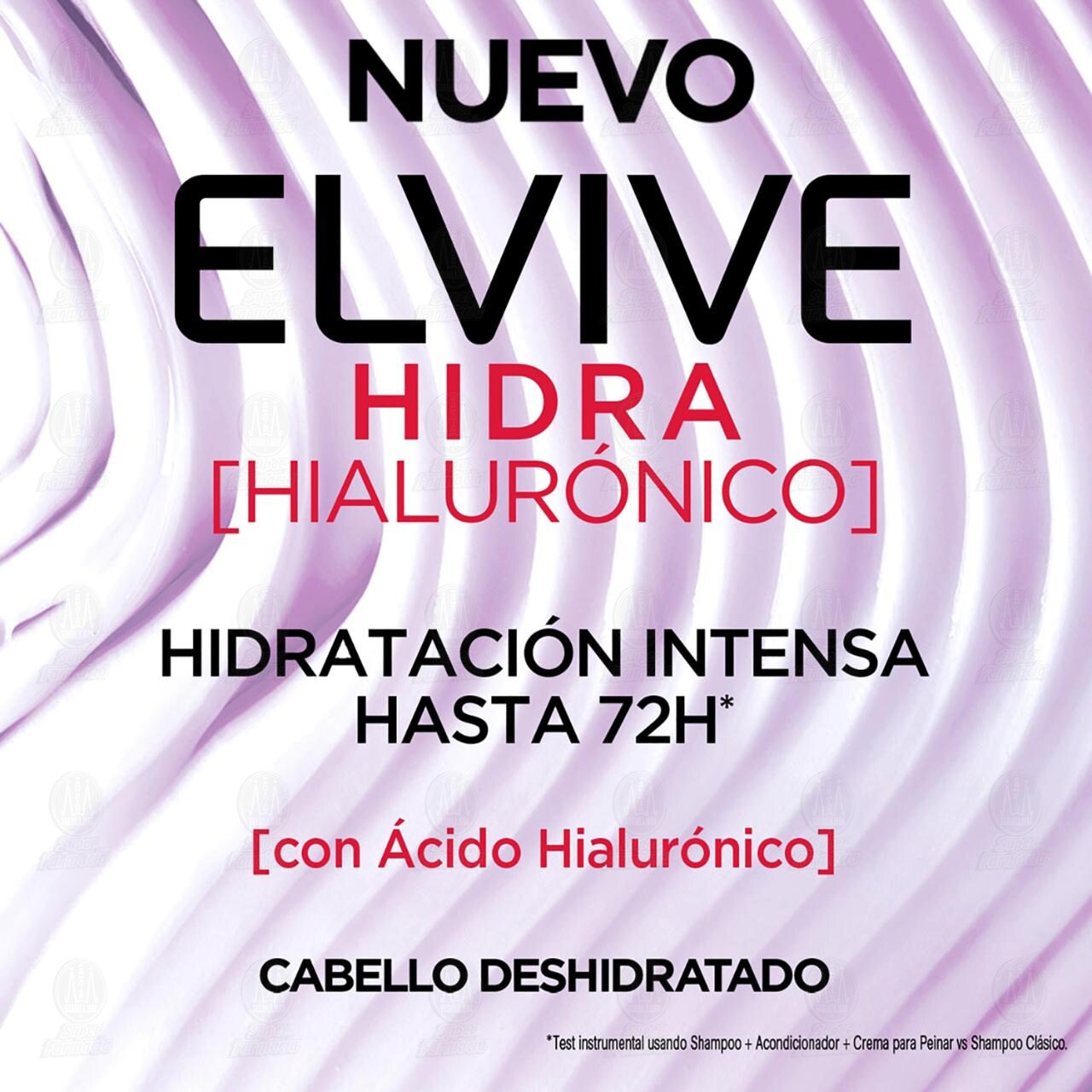 Shampoo Elvive Hidra Hialurónico, 680 ml. image number 3