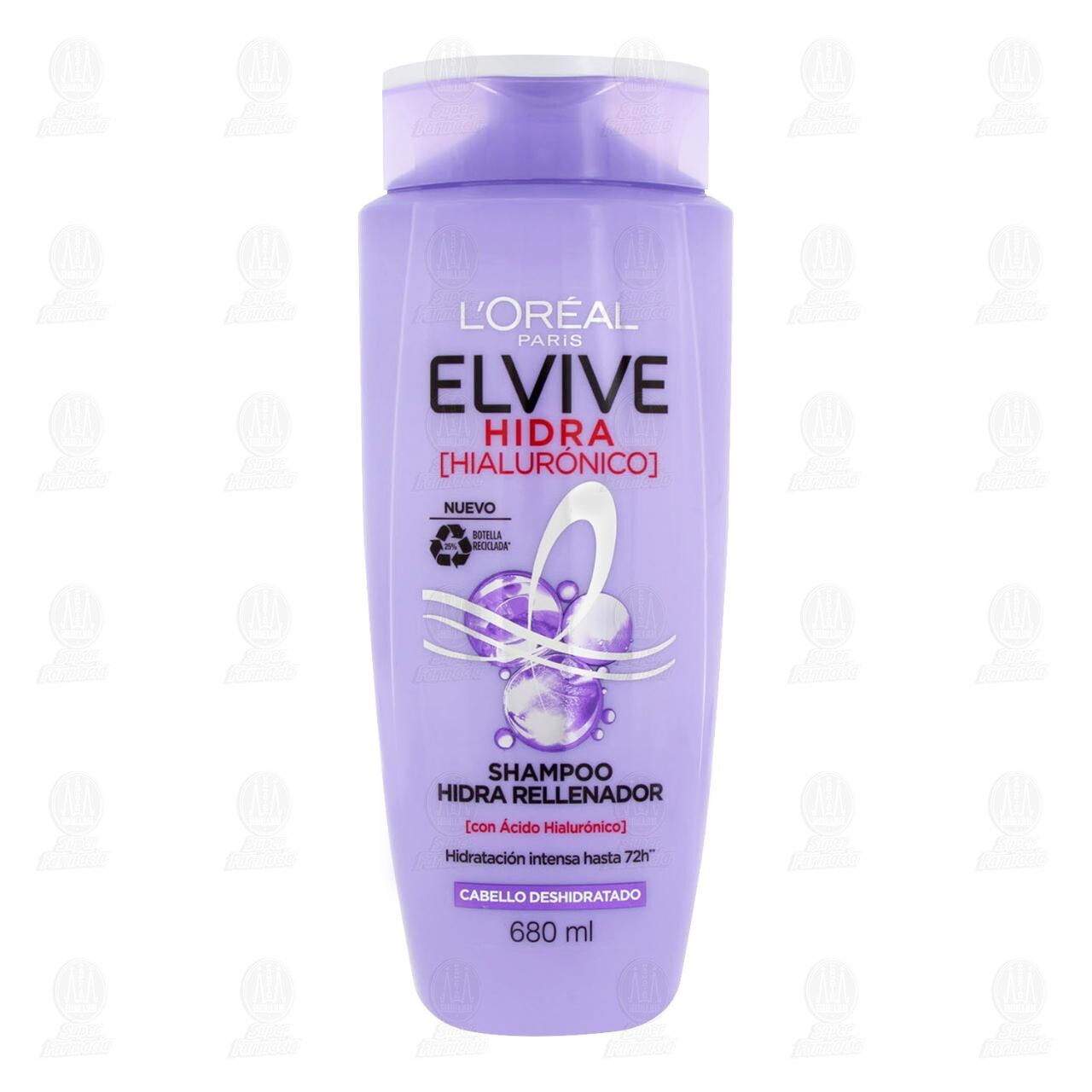 Shampoo Elvive Hidra Hialurónico, 680 ml. image number 1