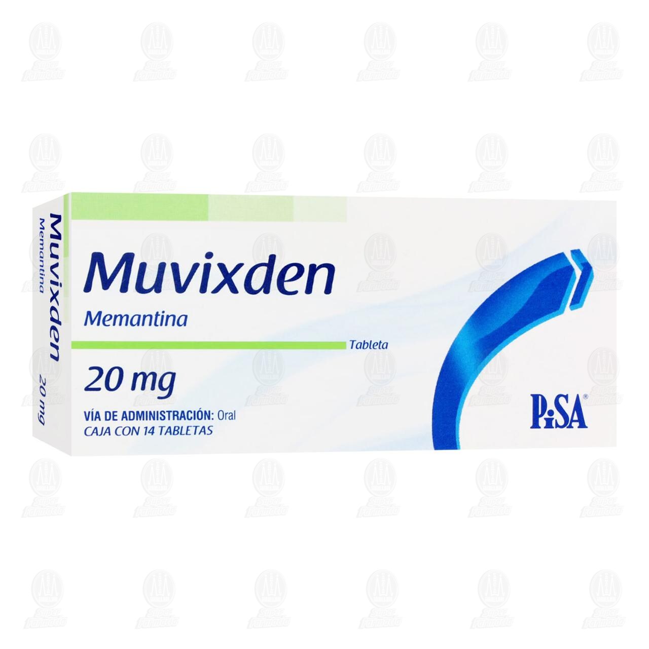 Muvixden 20 mg, 14 Tabletas. image number 0