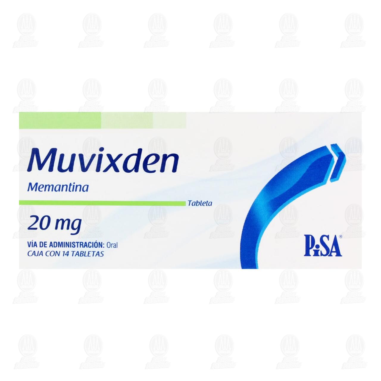 Muvixden 20 mg, 14 Tabletas. image number 1
