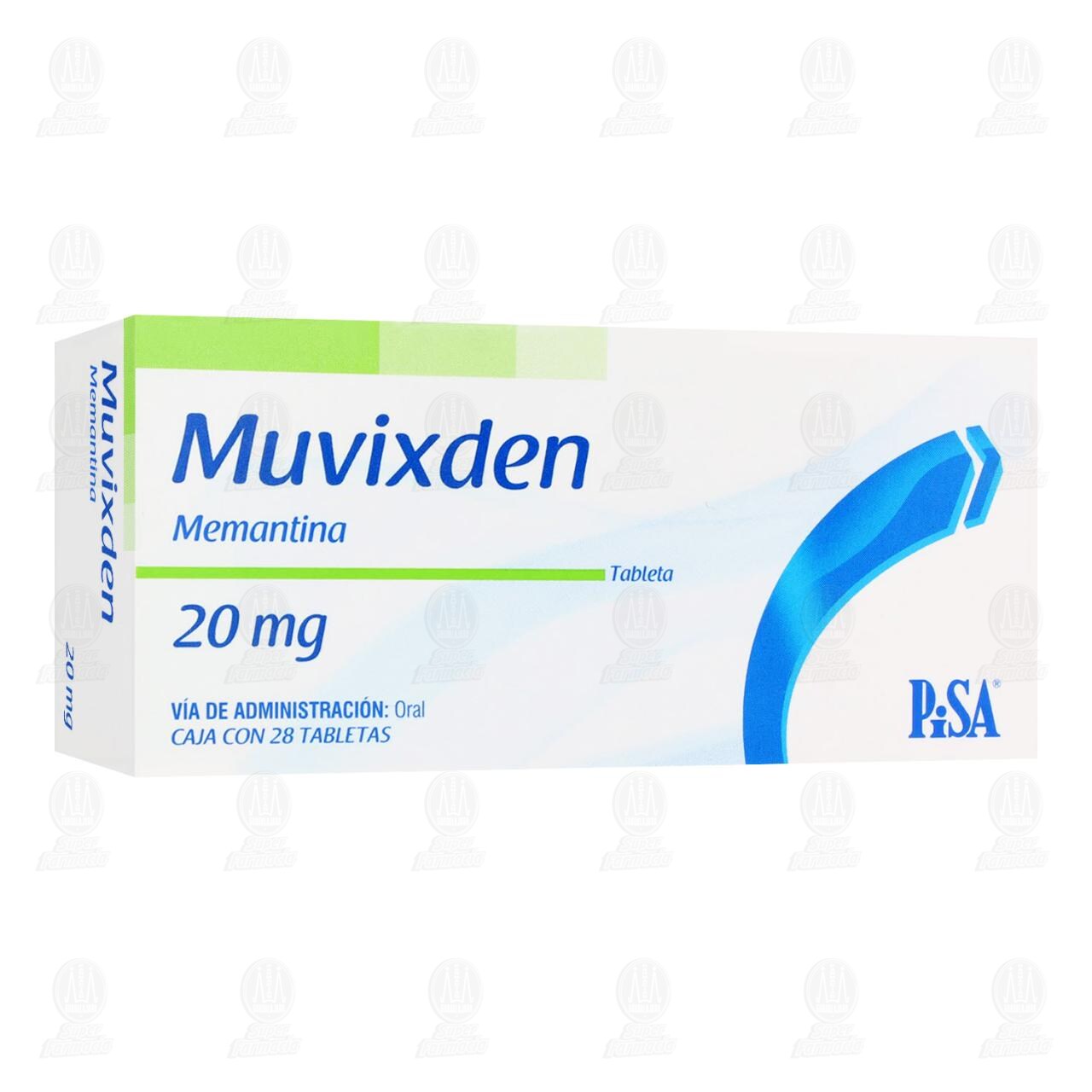 Muvixden 20 mg, 28 Tabletas. image number 0