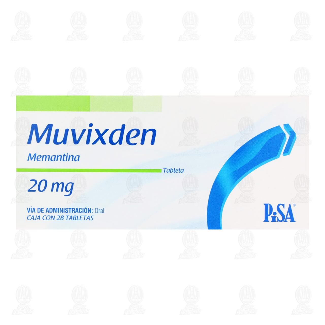 Muvixden 20 mg, 28 Tabletas. image number 1
