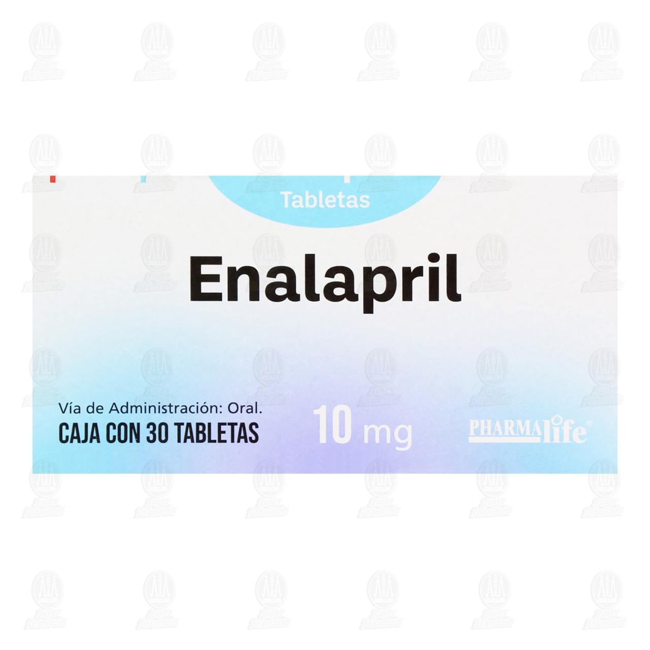Enalapril 10 mg, 30 Tabletas Pharmalife. image number 1