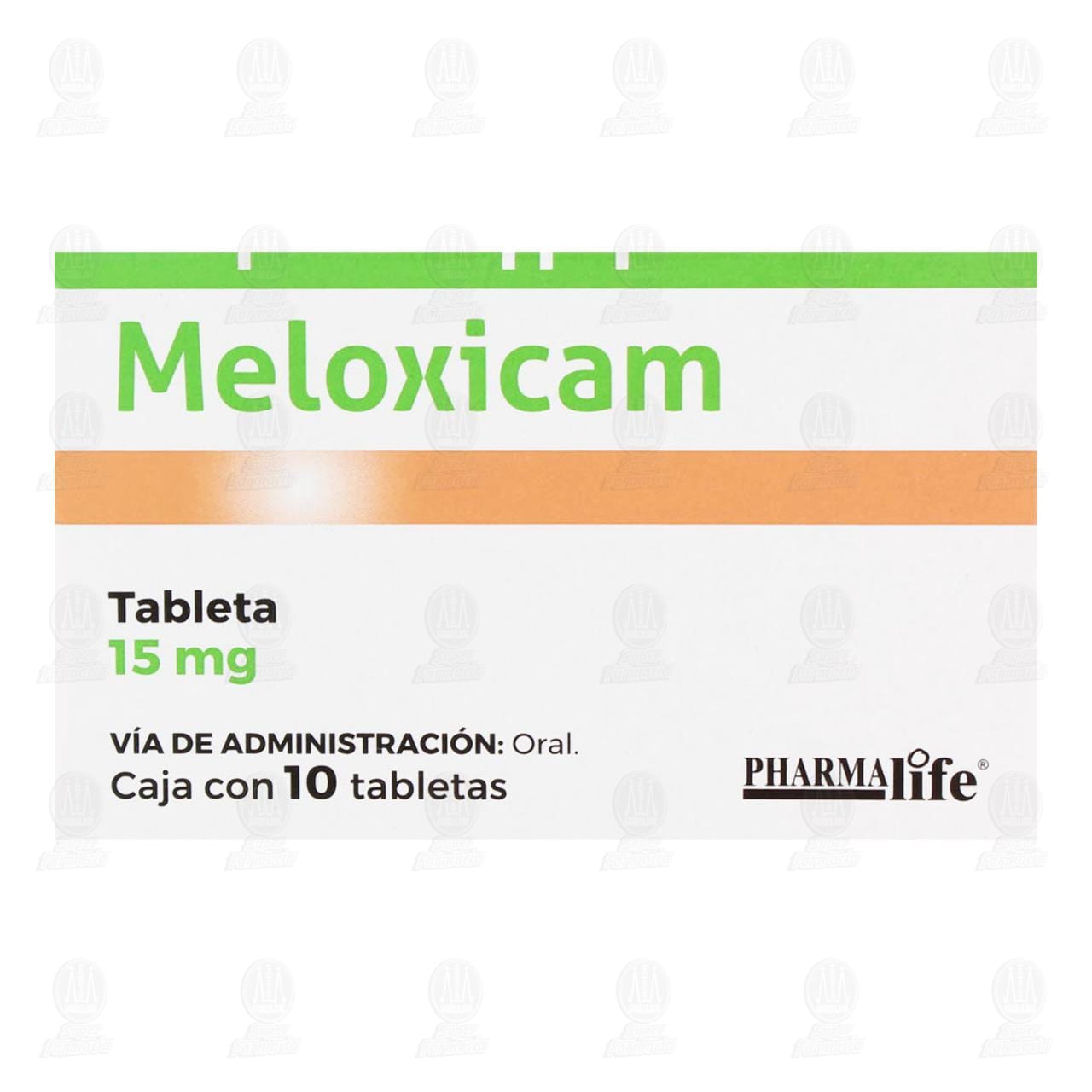 Meloxicam 15 mg, 10 Tabletas Pharmalife. image number 1