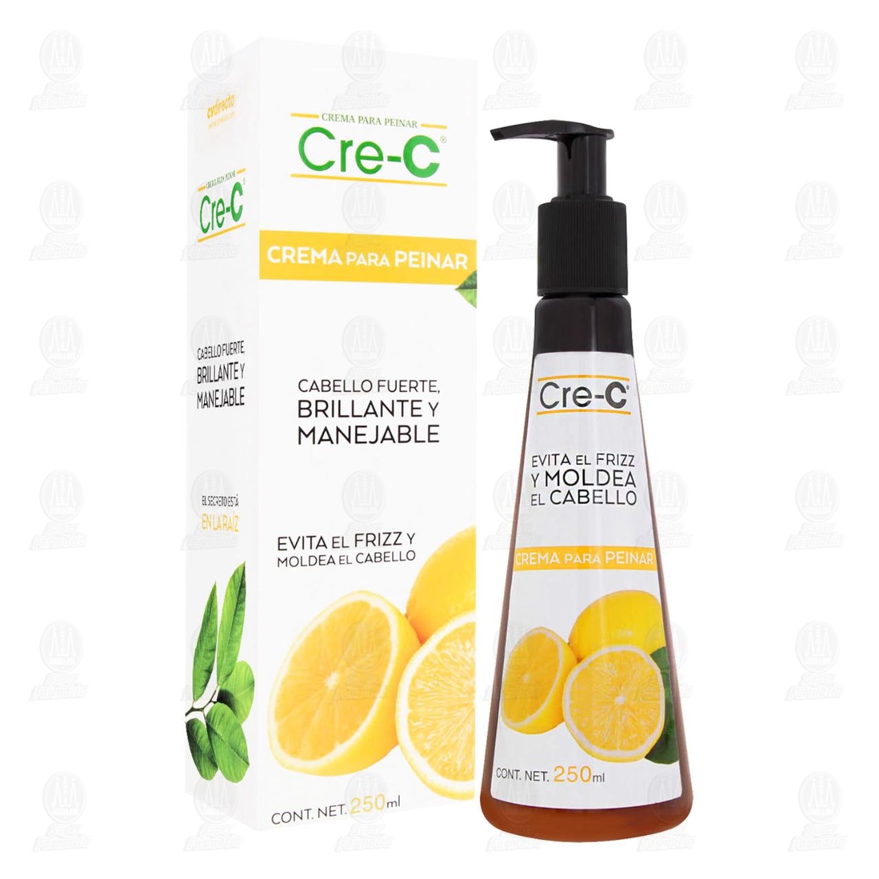 Imagen para Crema para Peinar Cre-C con Extracto de Limón, 250 ml.