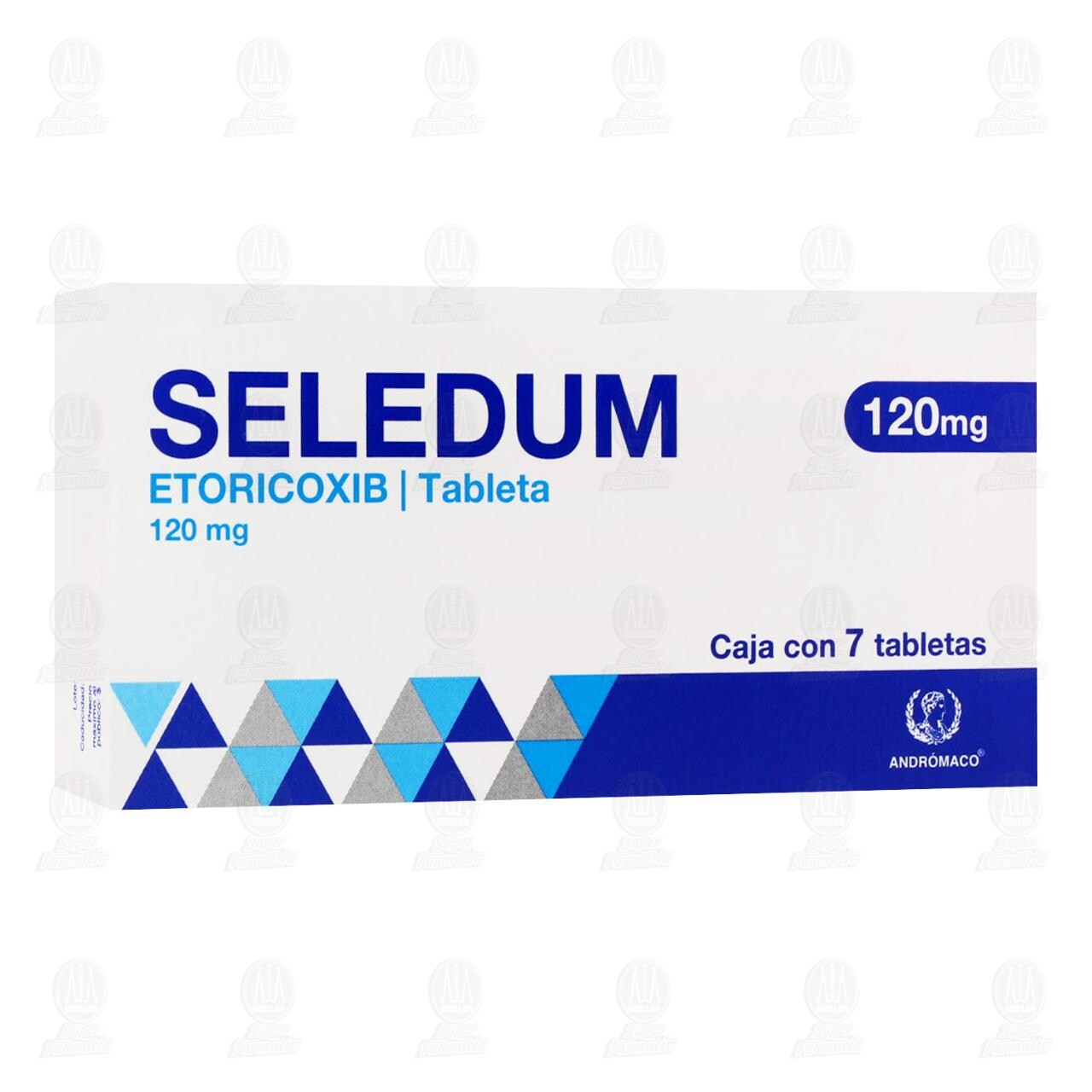Seledum 120 mg, 7 Tabletas. image number 0