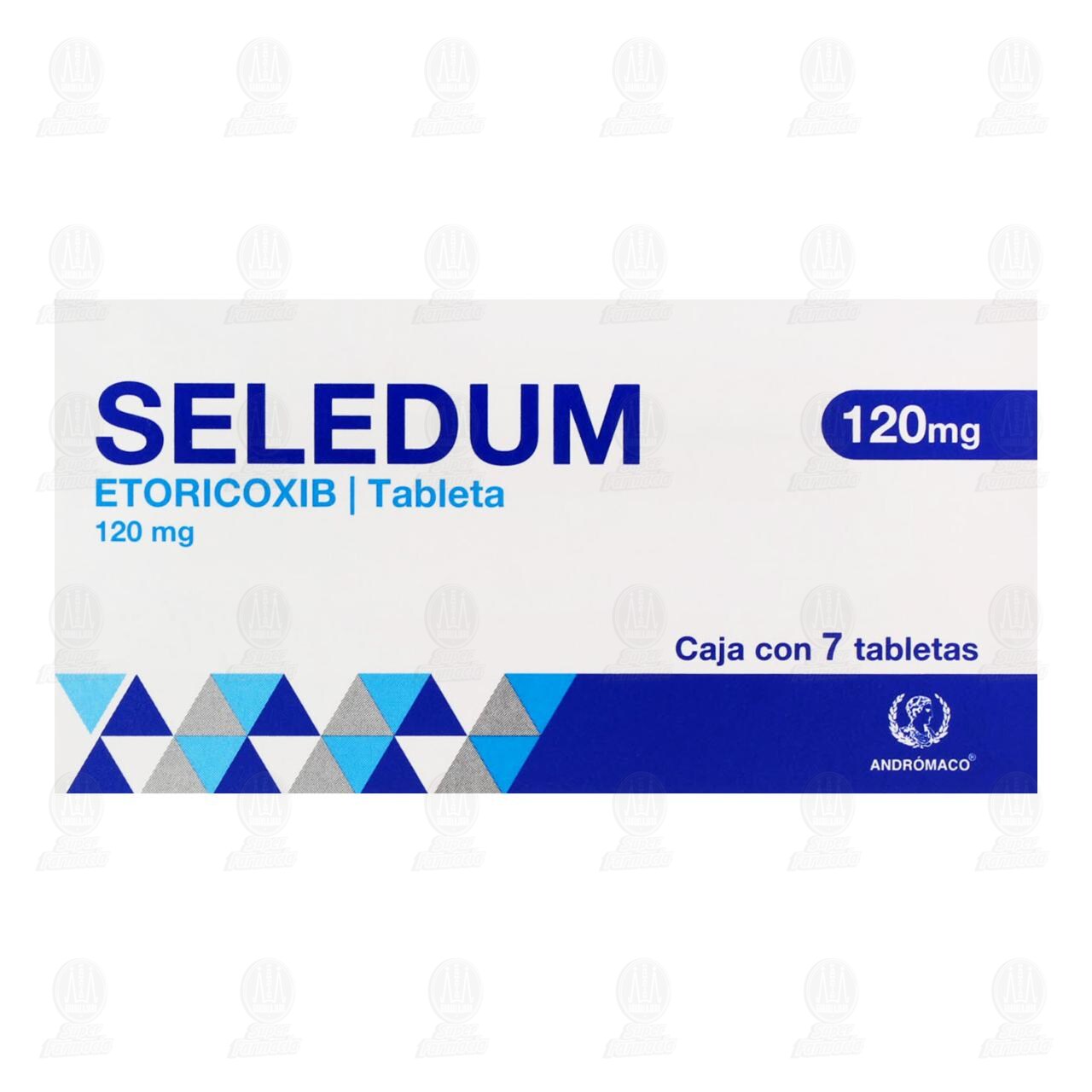 Seledum 120 mg, 7 Tabletas. image number 1