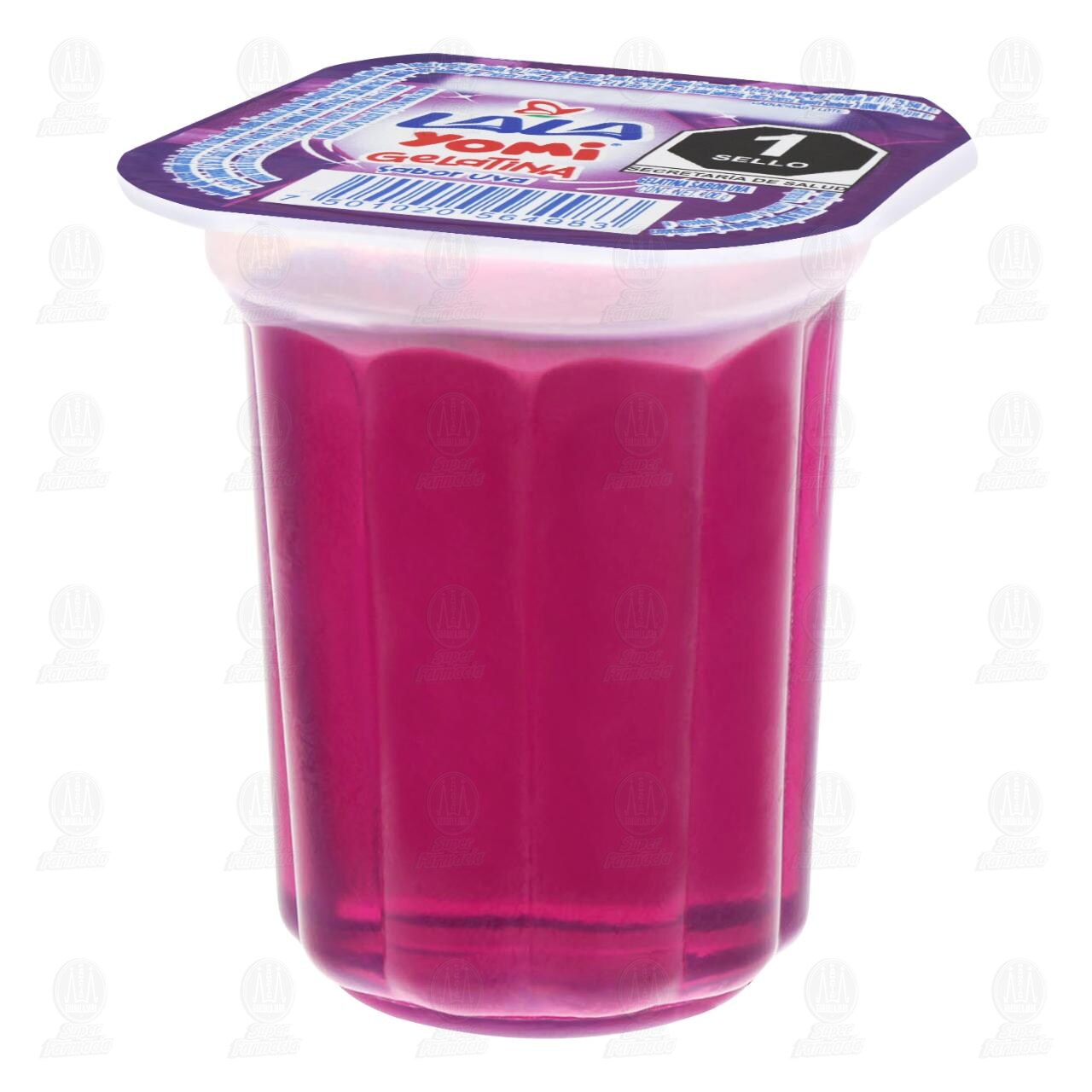 Gelatina Lala Yomi Sabor Uva, 100 gr. image number 0