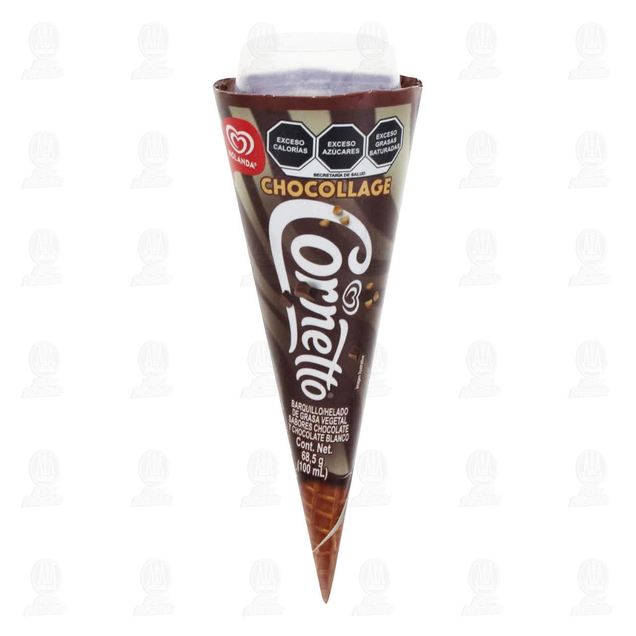 Imagen para Barquillo Cornetto Chocollage, 100 ml.