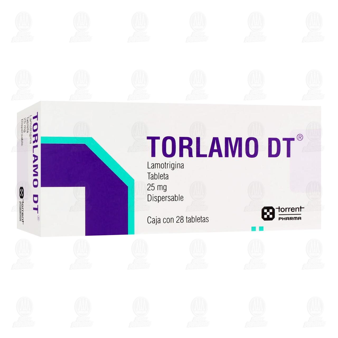 Torlamo DT 25 mg, 28 Tabletas. image number 0