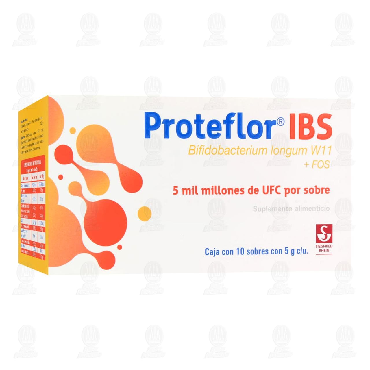 Suplemento Alimenticio Proteflor IBS en Polvo, 10 Sobres con 5 gr c/u. image number 0