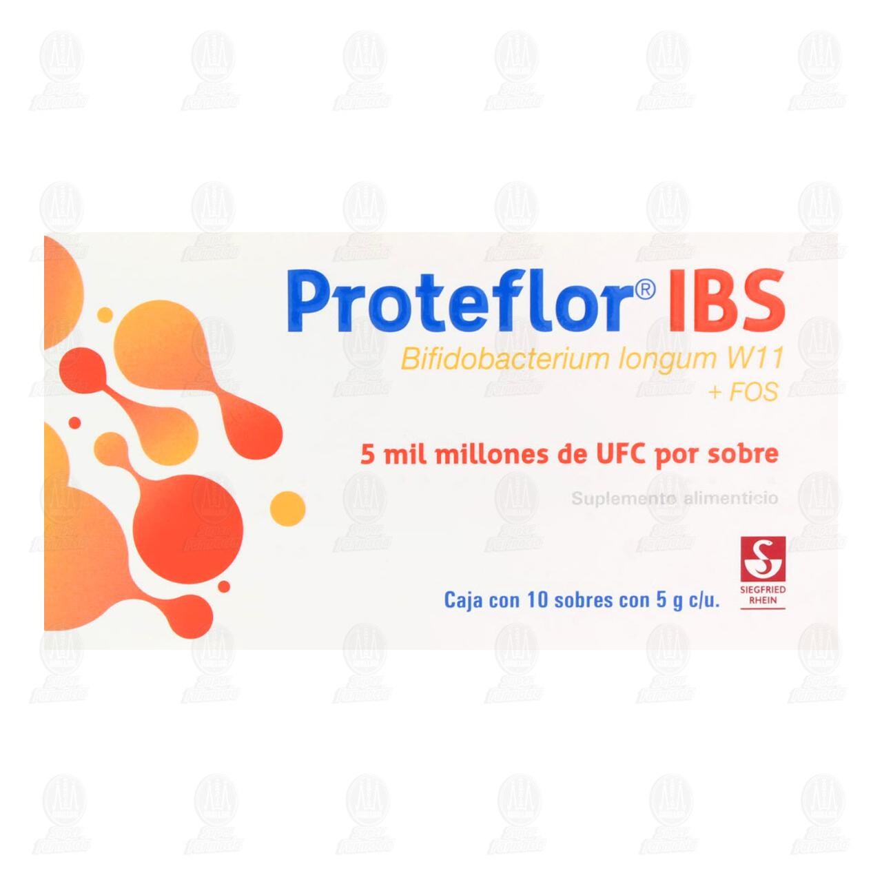 Suplemento Alimenticio Proteflor IBS en Polvo, 10 Sobres con 5 gr c/u. image number 1