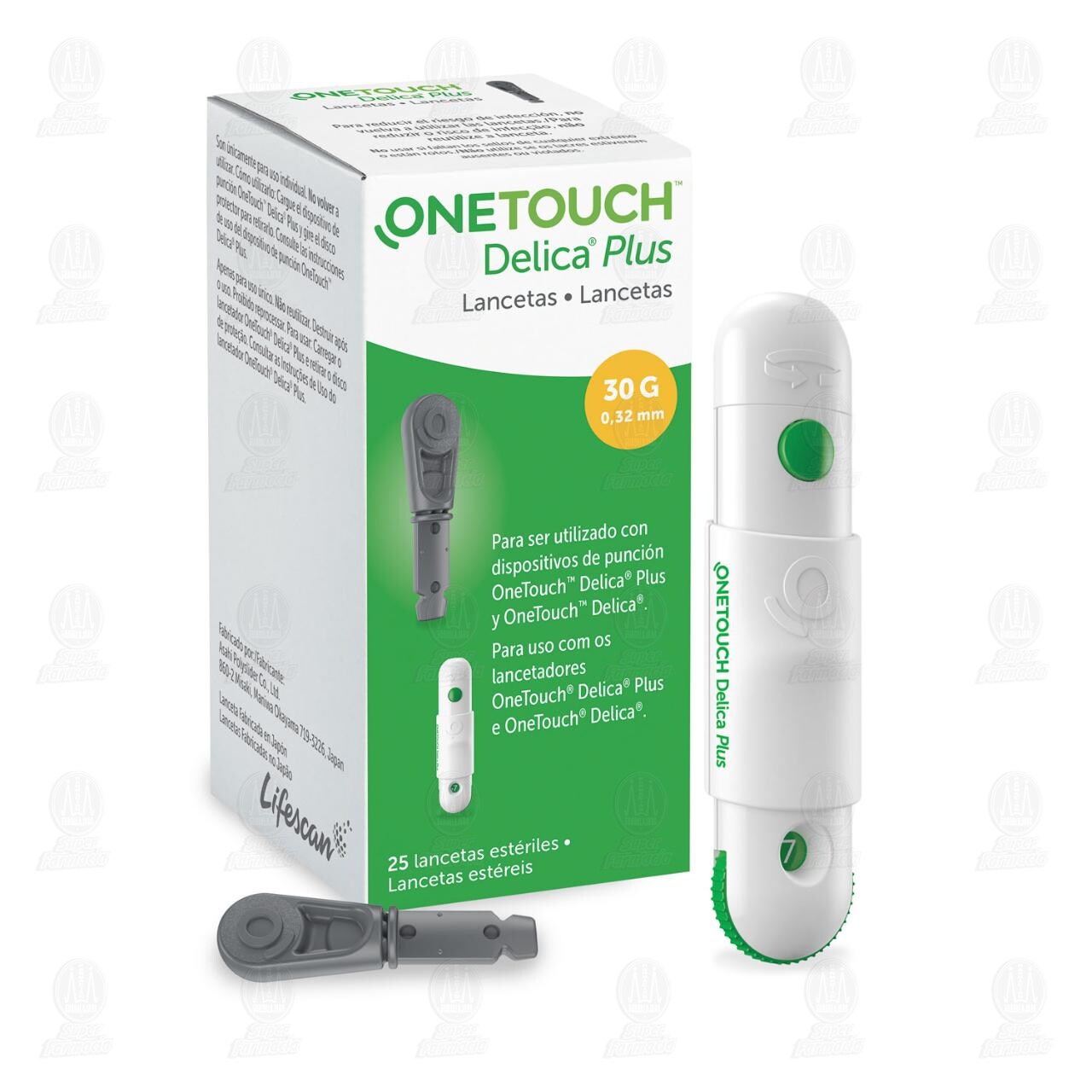 One Touch Delica Plus Lancetas, 25 pzas. image number 3
