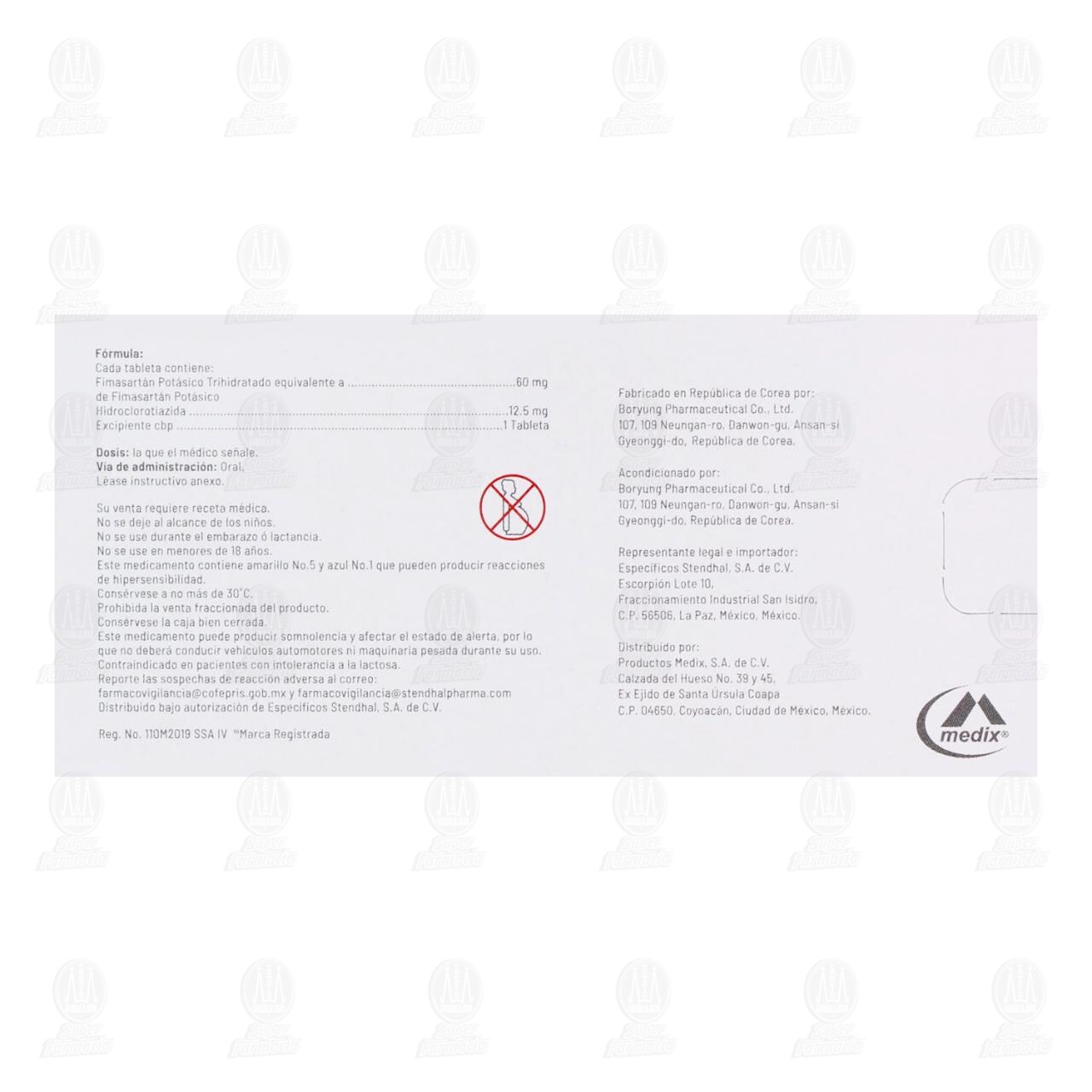 Leyaltis Duo 60mg/12.5mg, 20 Tabletas. image number 2