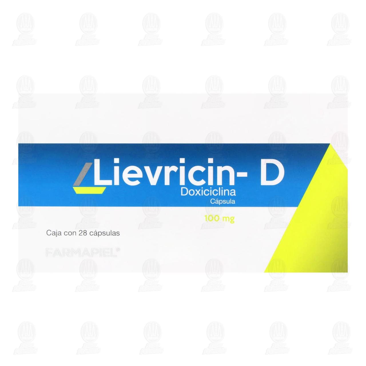 Lievricin-D 100 mg, 28 C&aacute;psulas. image number 1