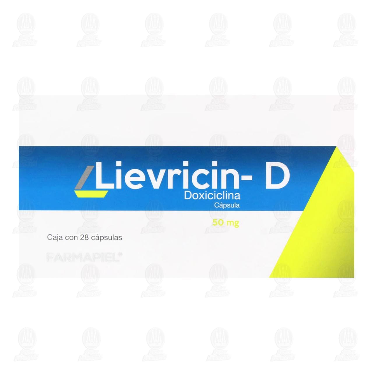 Lievricin-D 50 mg, 28 C&aacute;psulas. image number 1