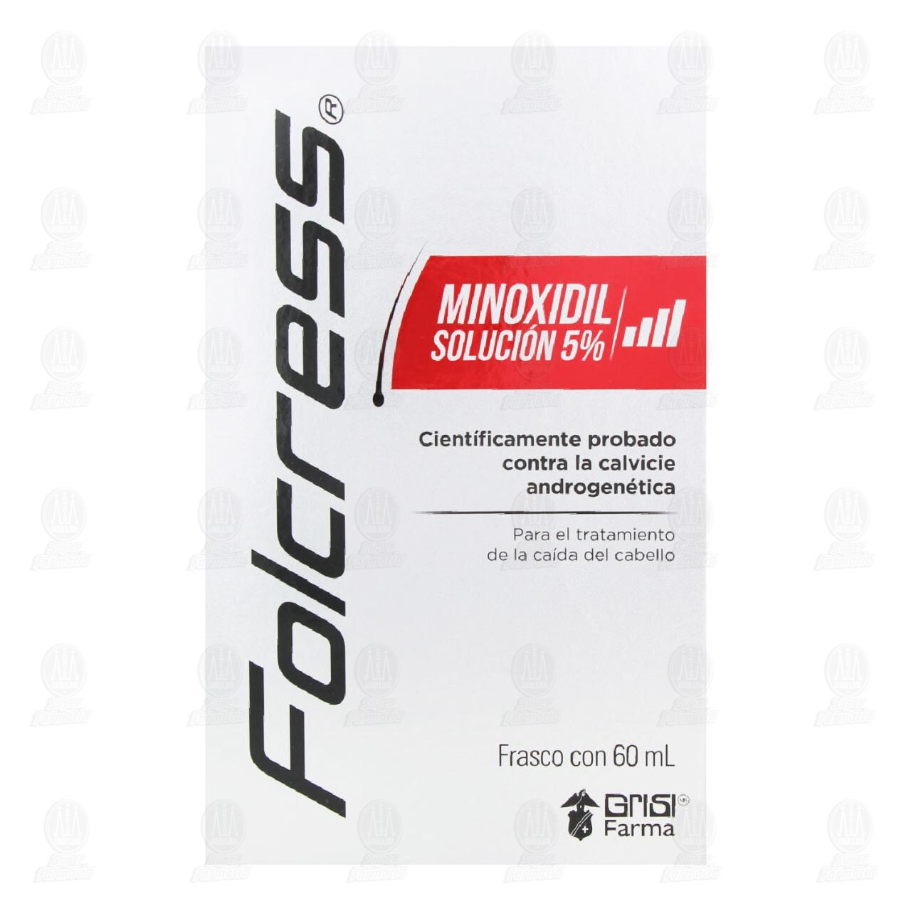Folcress 5% Soluci&oacute;n, 60 ml. image number 1