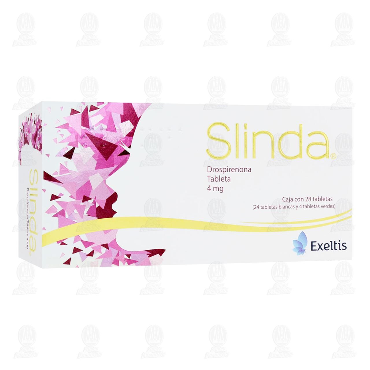 Slinda 4 mg, 28 Tabletas.