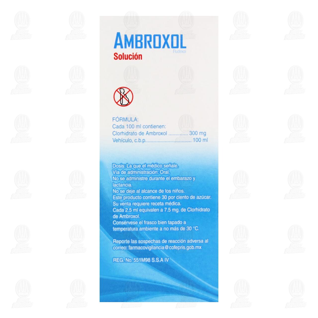 Ambroxol Soluci&oacute;n, 120 ml Pharmalife. image number 2