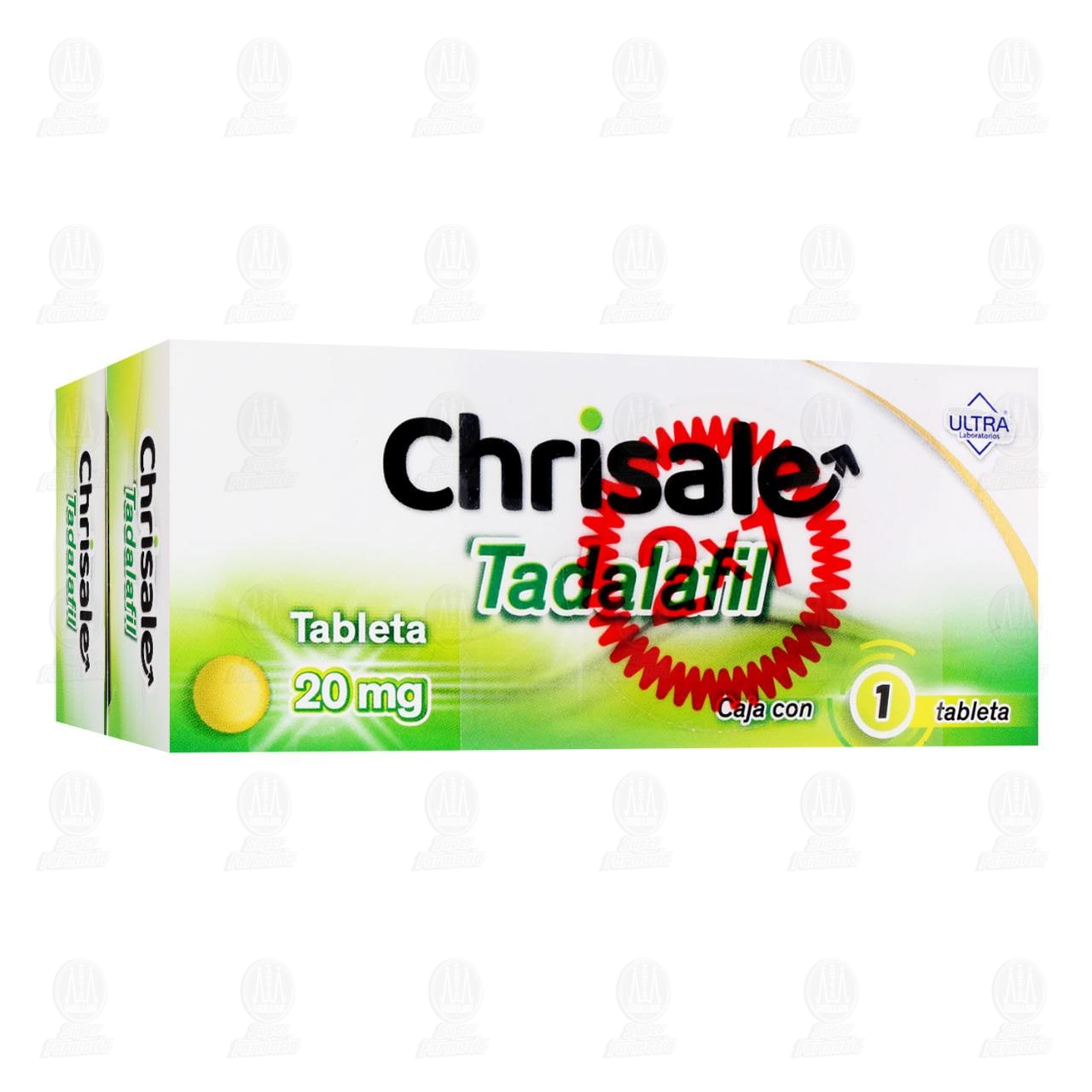 Imagen para Pack Chrisale 20 mg, 2 Cajas con 1 Tableta c/u.