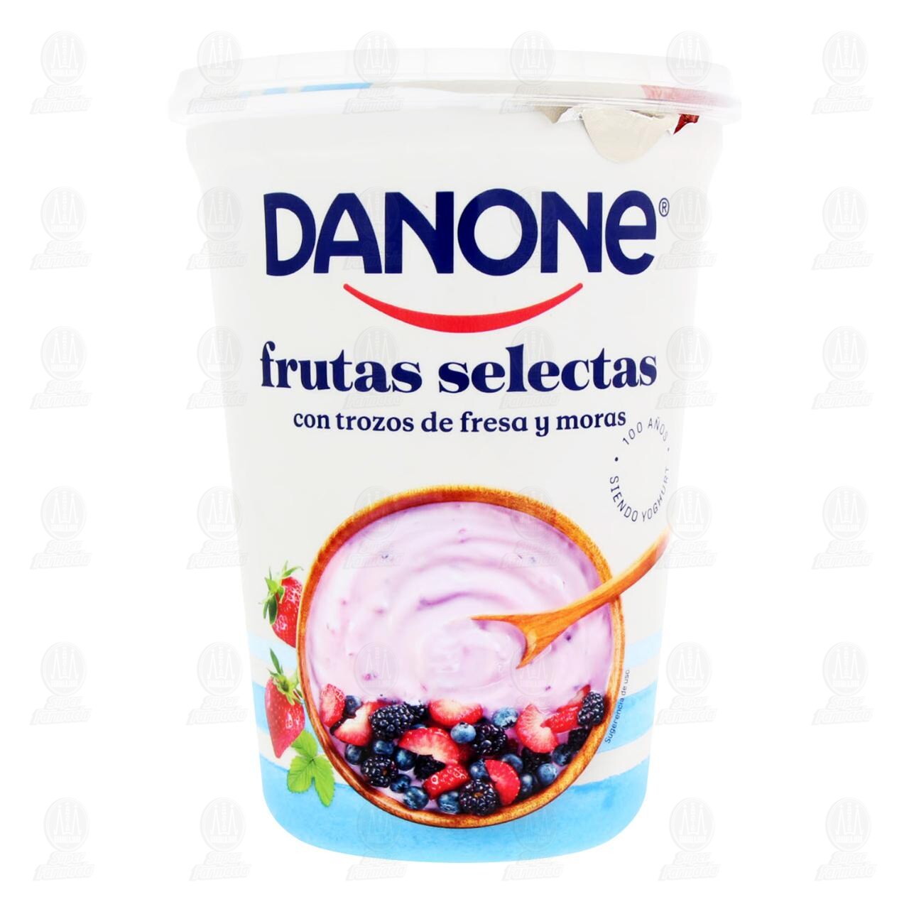 Yoghurt Danone Frutas Selectas con Fresa y Moras, 900 gr. image number 1