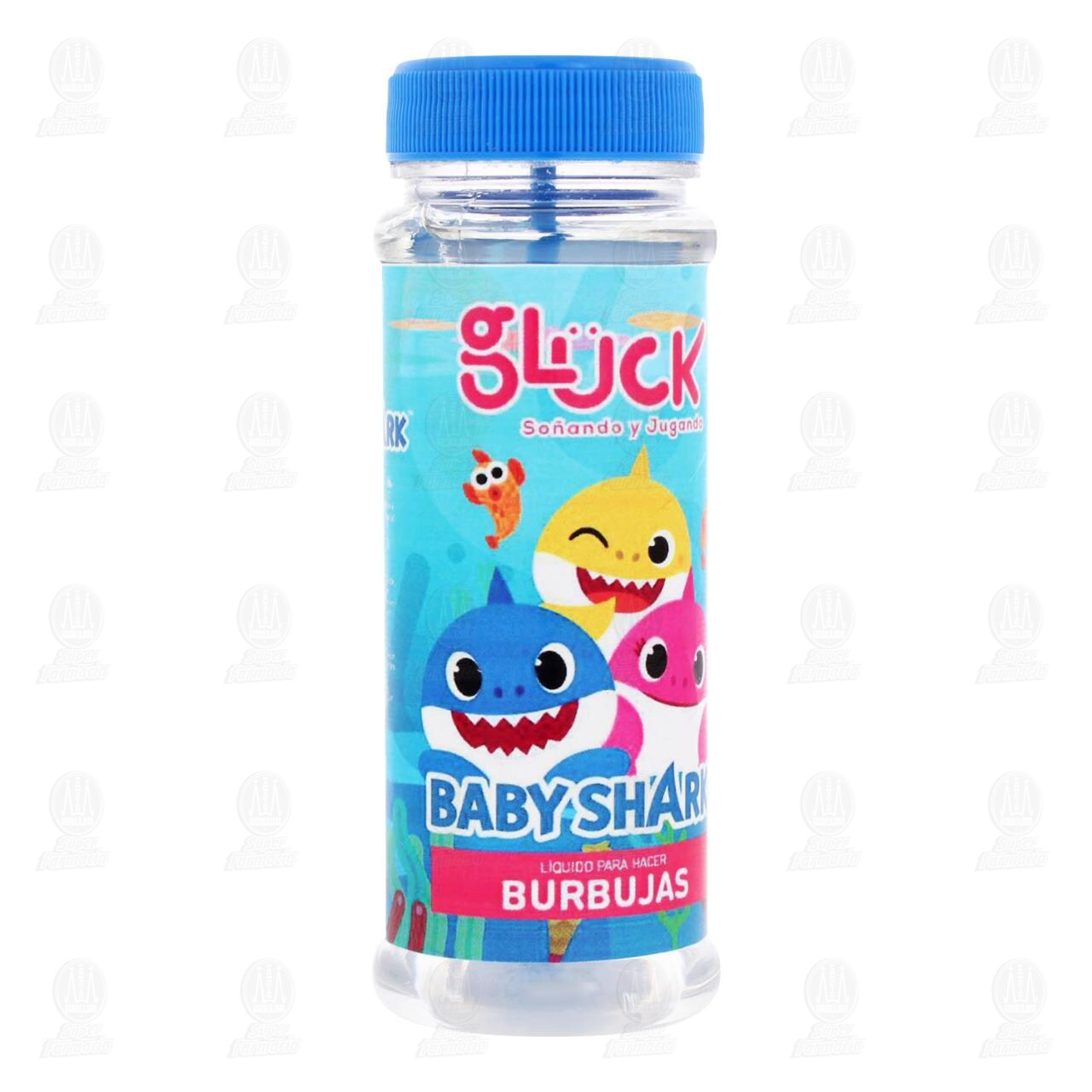 Juguete Glück Baby Shark para Hacer Burbujas, 1 pz.