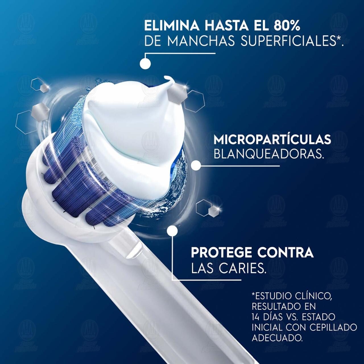 Pasta Dental Anticaries con Fl&uacute;or Oral-B 3D White Brilliant Fresh, 53 ml. image number 2