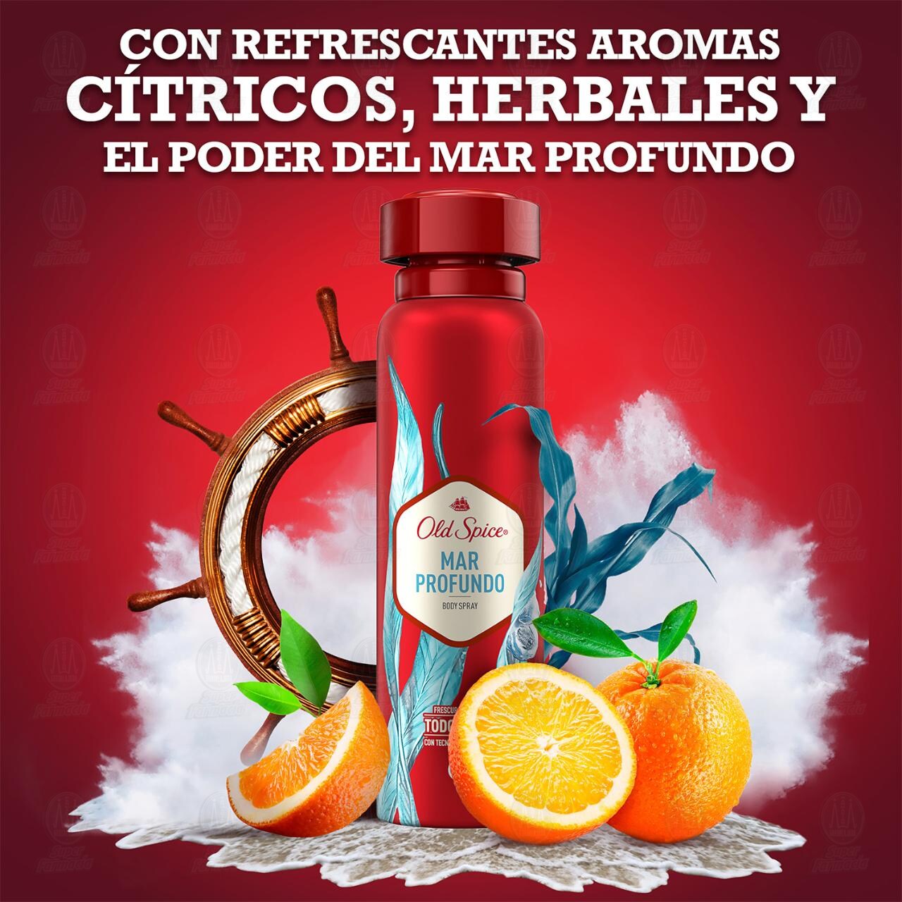 Pack Desodorantes Old Spice Mar Profundo en Aerosol de 96 gr + Barra de 50 gr, 2 pzas. image number 2