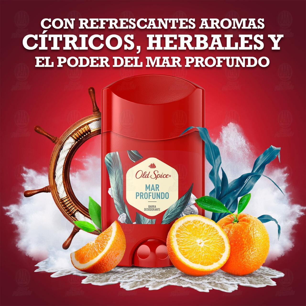 Pack Desodorantes Old Spice Mar Profundo en Aerosol de 96 gr + Barra de 50 gr, 2 pzas. image number 3