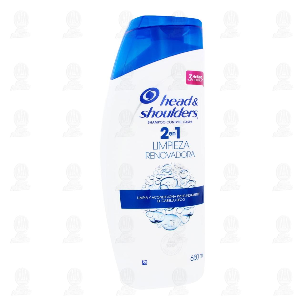 Shampoo Head & Shoulders Limpieza Renovadora 2 en 1, 650 ml.