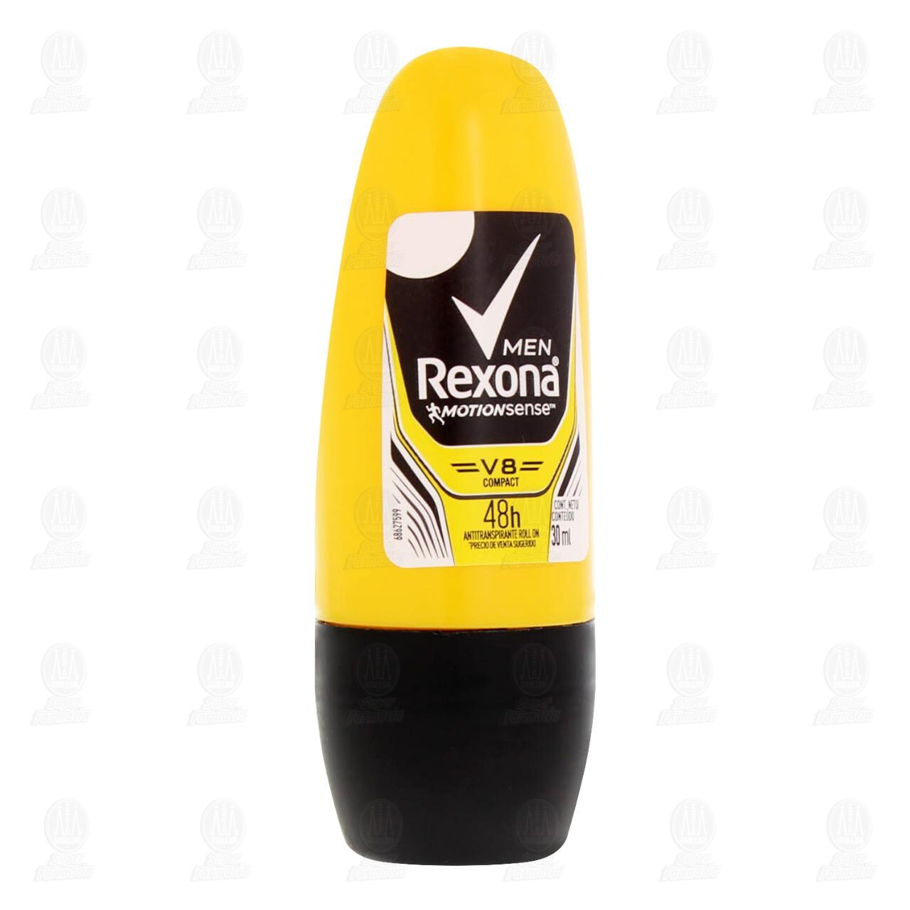 Antitranspirante Rexona Men V8 Compact en Roll-On, 30 ml. image number 0