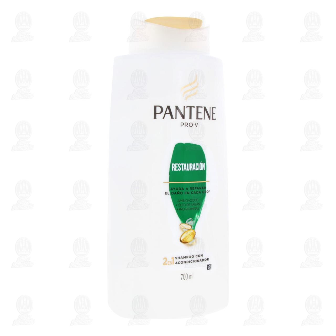 Shampoo Pantene Pro-V Restauraci&oacute;n 2 en 1, 700 ml.