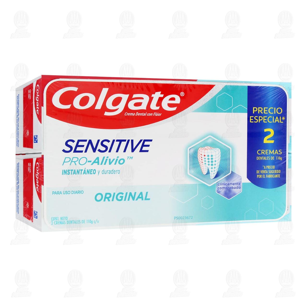 Imagen para Pack Pasta Dental Colgate Sensitive Pro-Alivio, 2 pzas de 110 gr c/u.