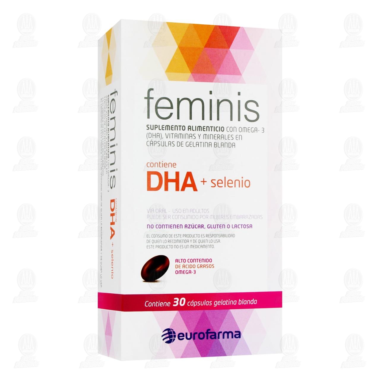 Suplemento Alimenticio Feminis, 30 C&aacute;psulas. image number 0