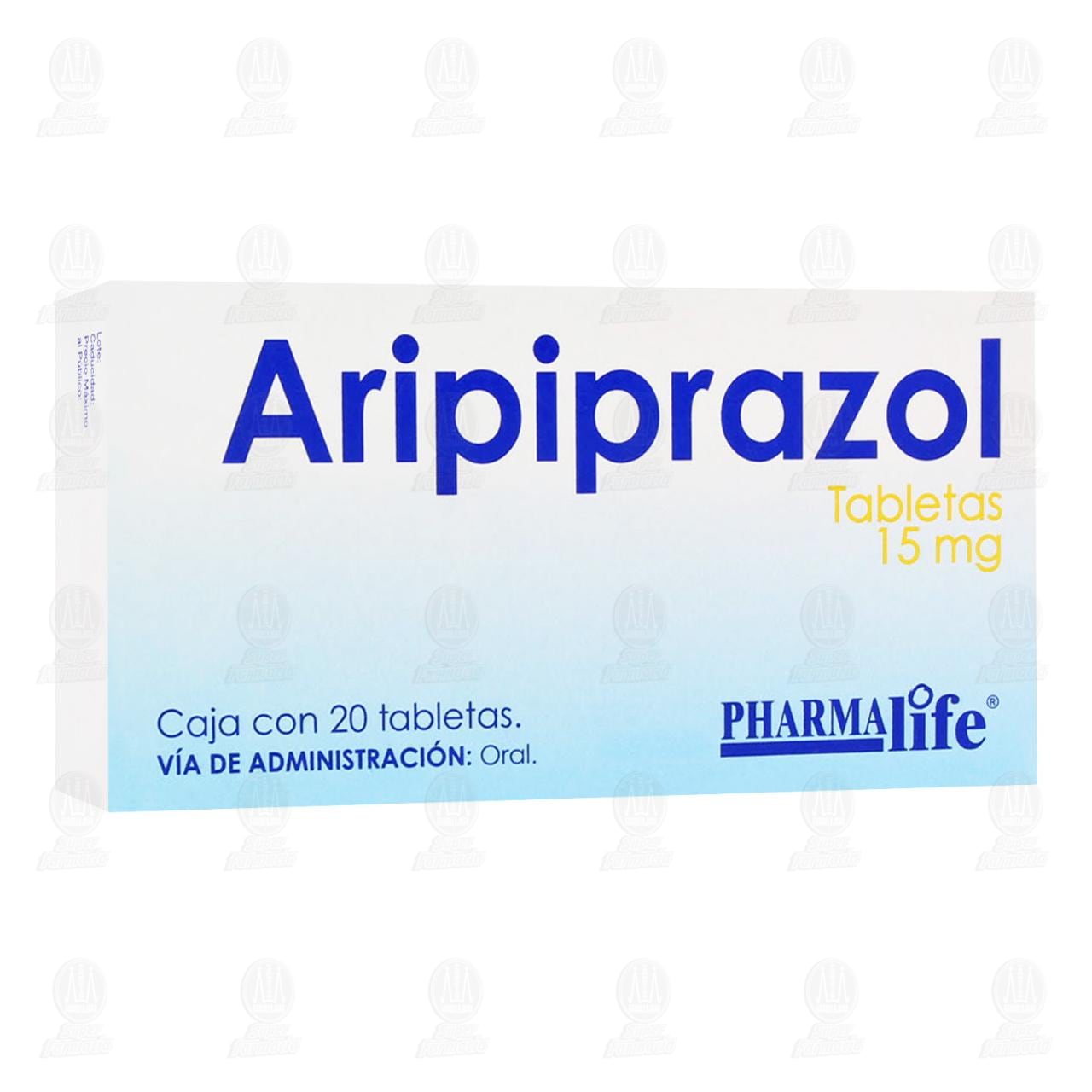 Imagen para Aripiprazol 15mg 20 Tabletas Phamalife