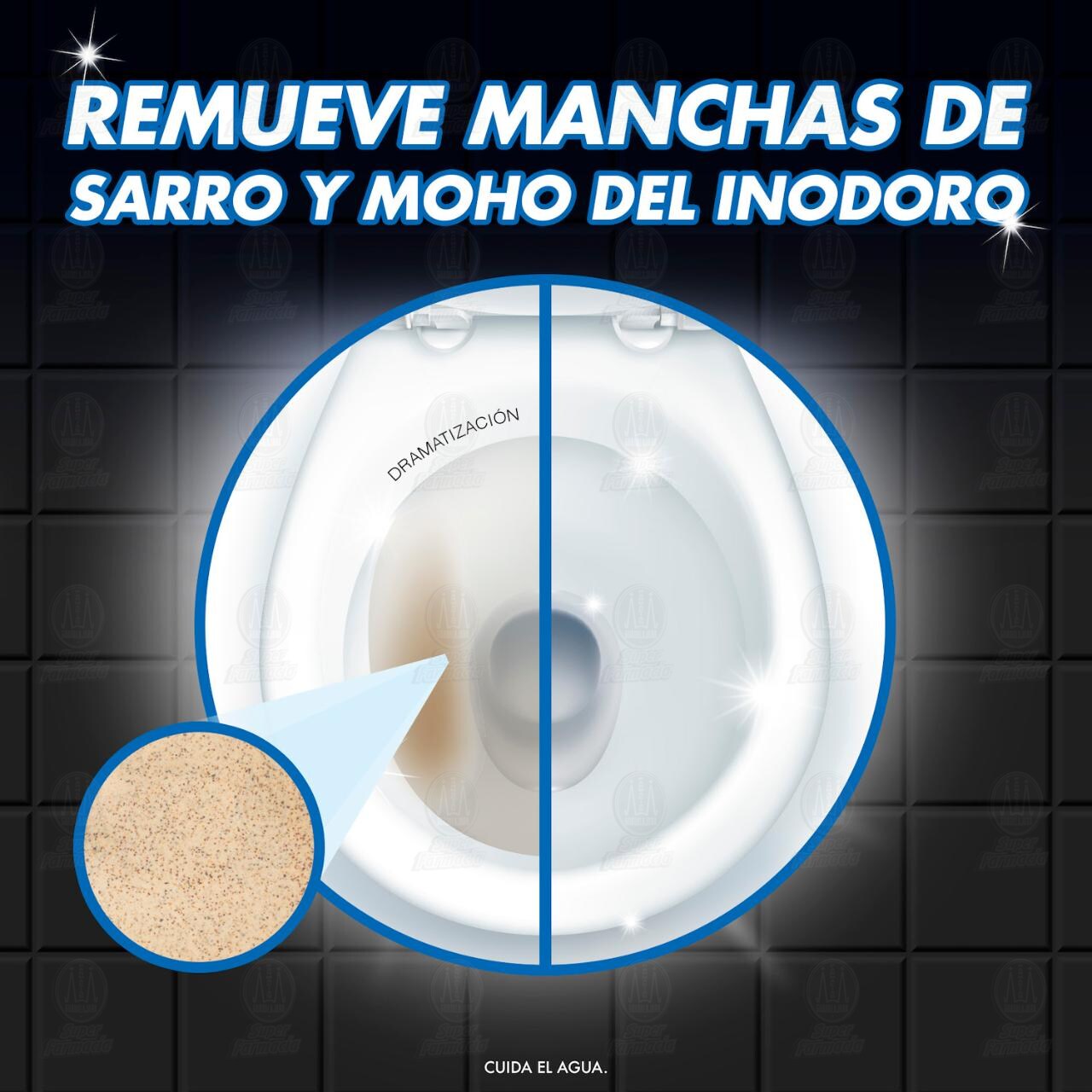 Harpic Limpiador L&iacute;quido de Inodoro 100% Removedor de Sarro, 200 ml. image number 3