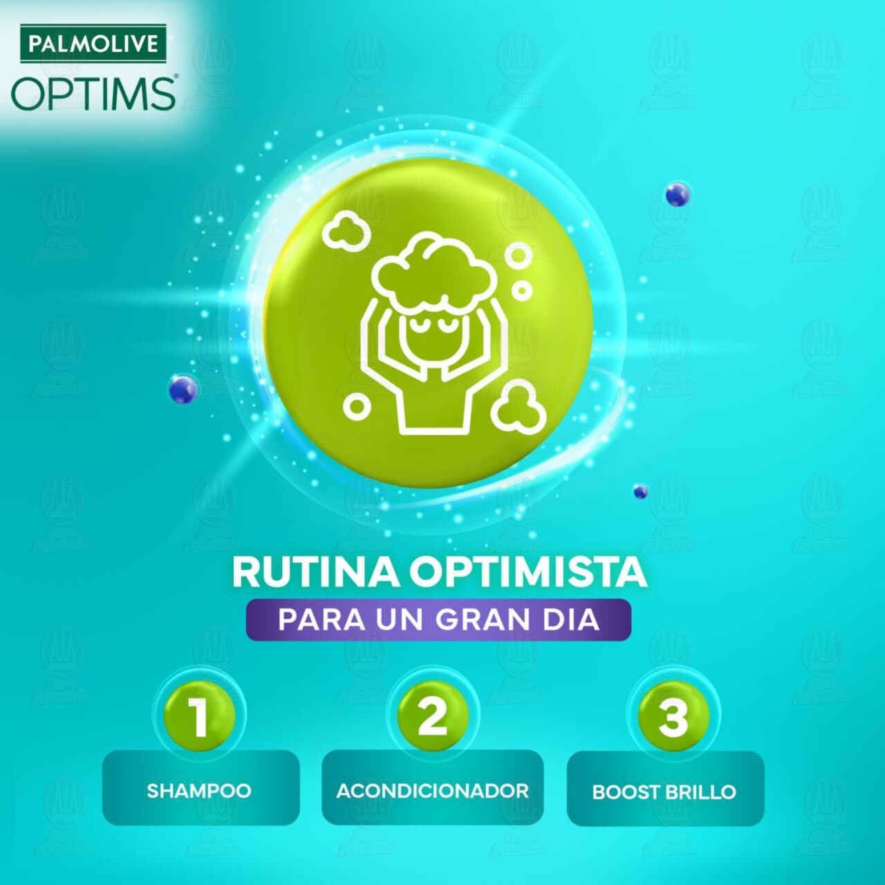 Shampoo Palmolive Optims Hydrate con &Aacute;cido Hialur&oacute;nico, 680 ml. image number 4
