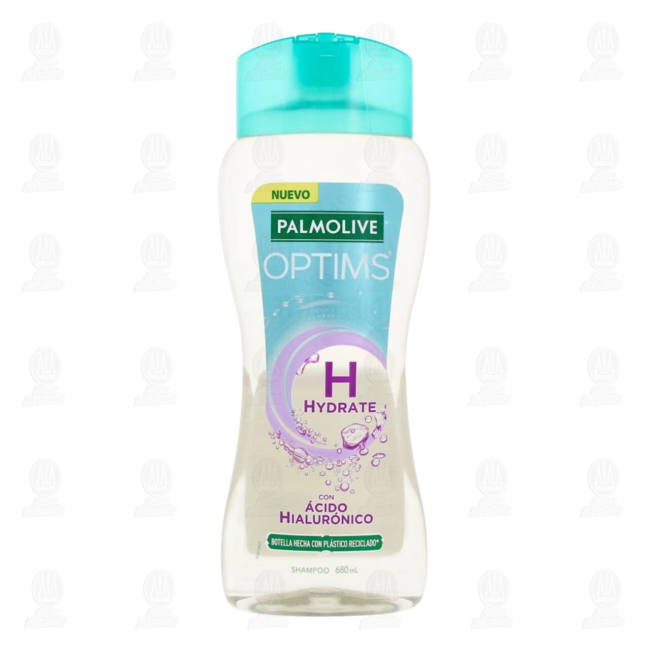 Shampoo Palmolive Optims Hydrate con &Aacute;cido Hialur&oacute;nico, 680 ml. image number 1