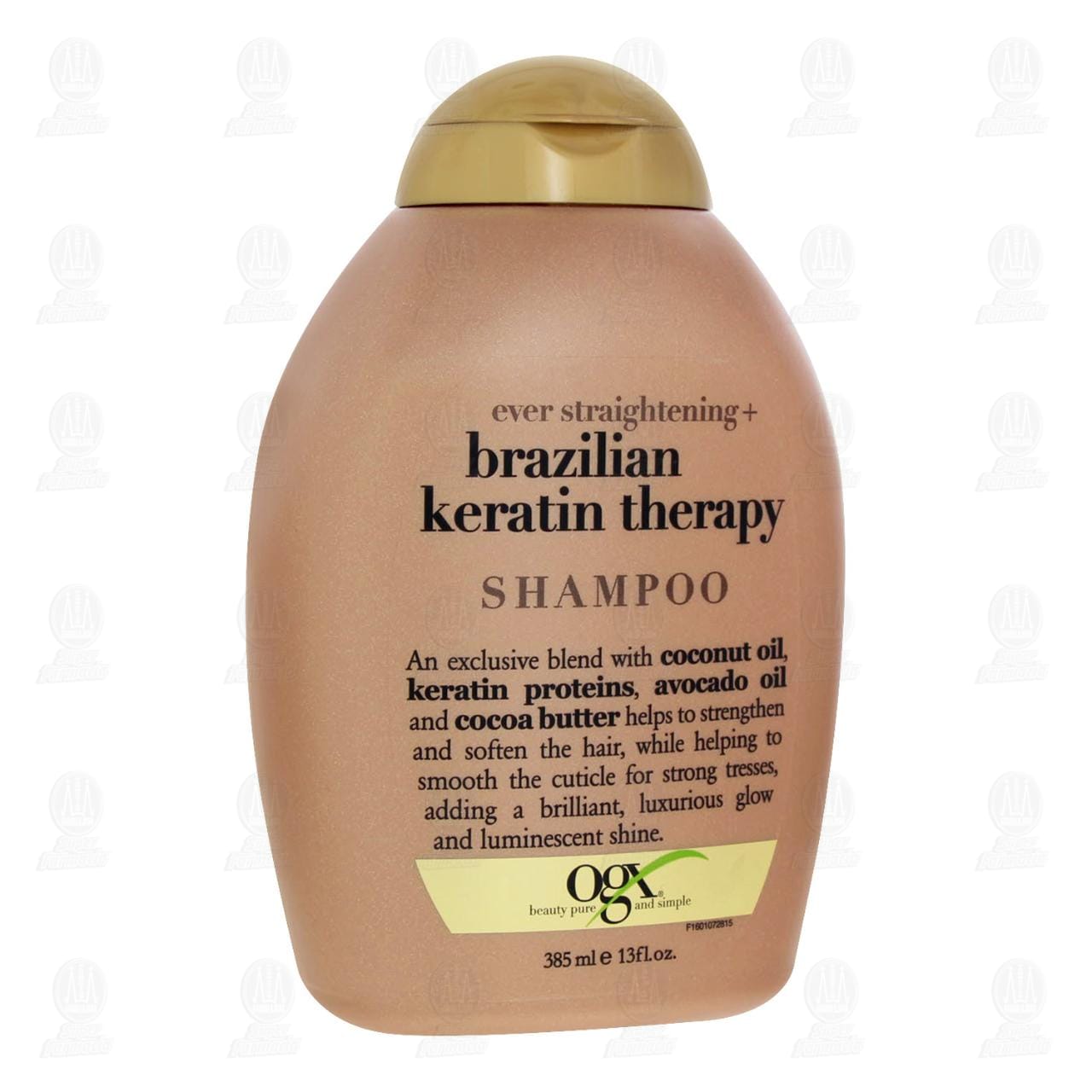 Imagen para Shampoo OGX Brazilian Keratin Therapy, 385 ml.