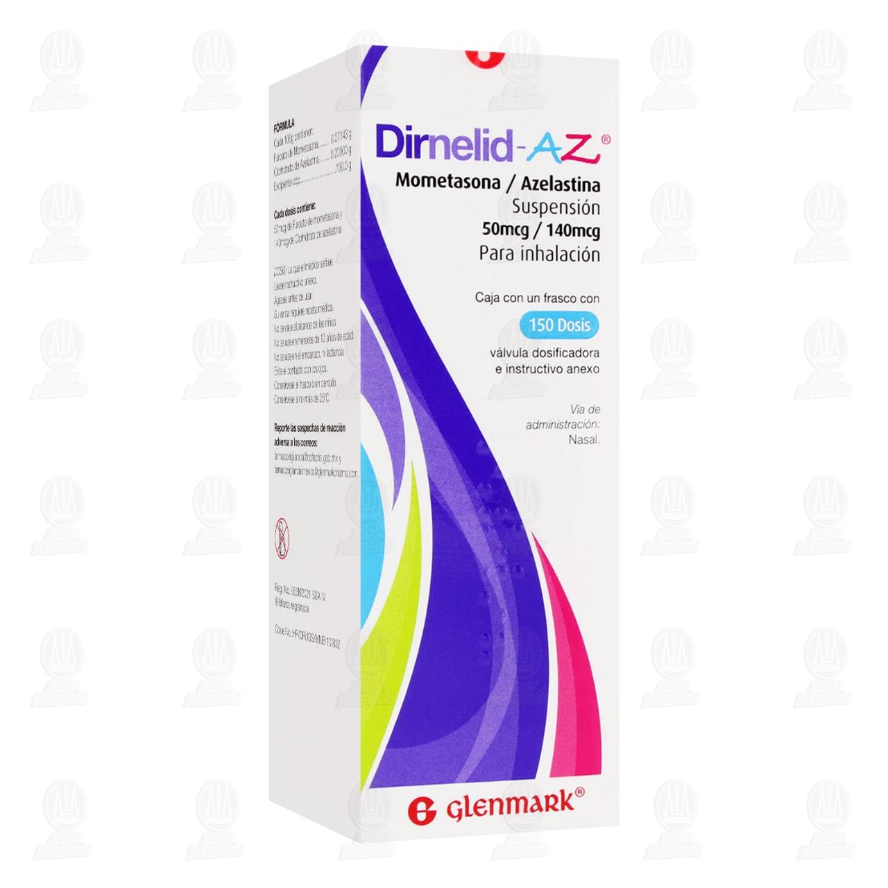 Dirnelid-AZ 50mcg/140mcg, Suspensi&oacute;n para Inhalaci&oacute;n.