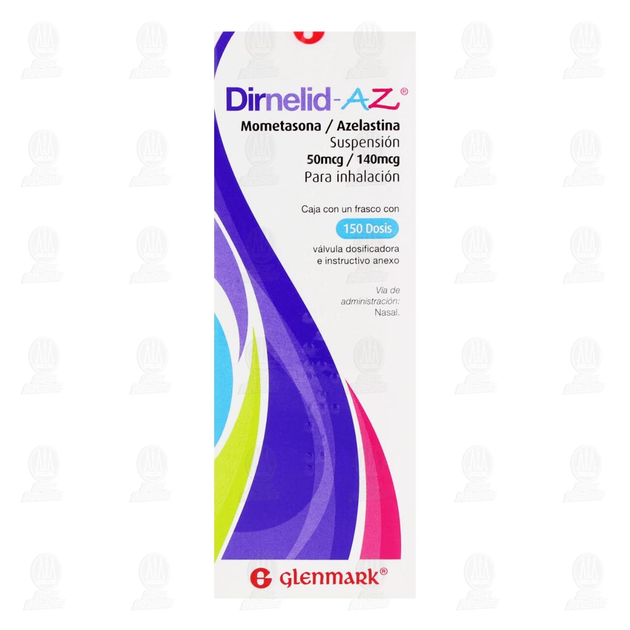 Dirnelid-AZ 50mcg/140mcg, Suspensi&oacute;n para Inhalaci&oacute;n. image number 1