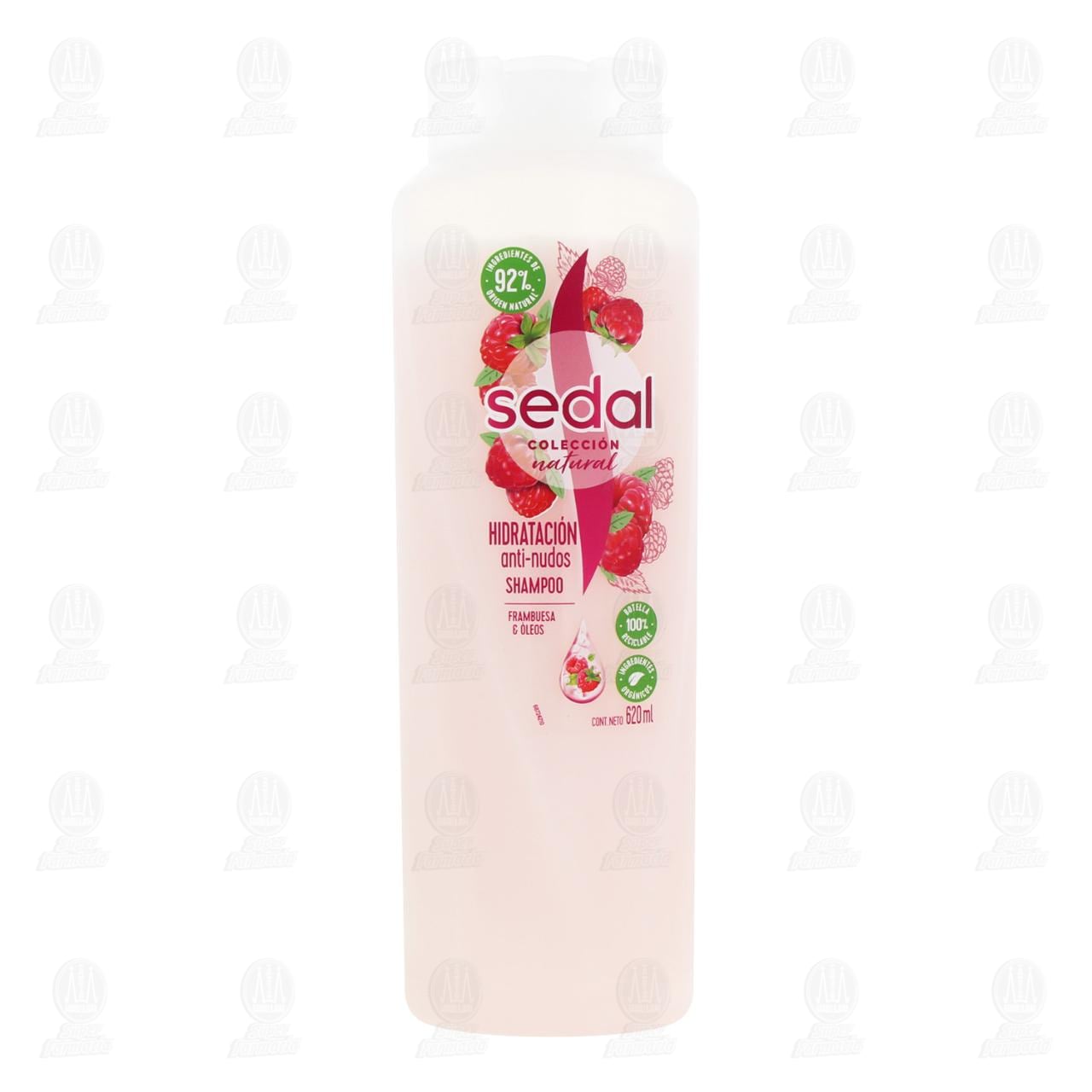 Shampoo Sedal Colección Natural Hidratación Anti-Nudos, 620 ml. image number 1