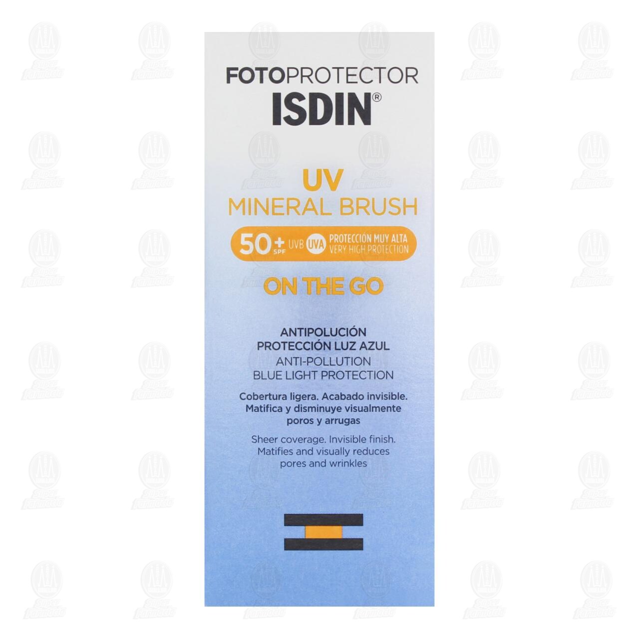Fotoprotector Isdin Brush Mineral en Polvo SPF50+, 2 gr. image number 1