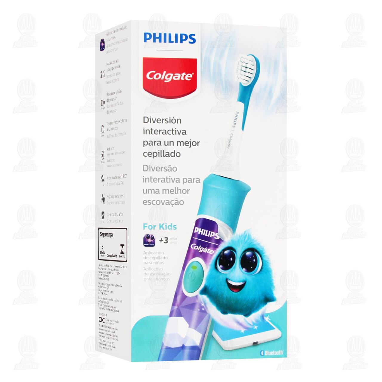 Cepillo de Dientes El&eacute;ctrico Infantil Philips Colgate Kids, 1 pz. image number 0
