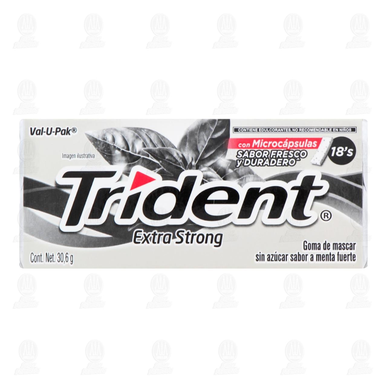 Imagen para Goma de Mascar Trident Extra Strong, 30.6 gr.