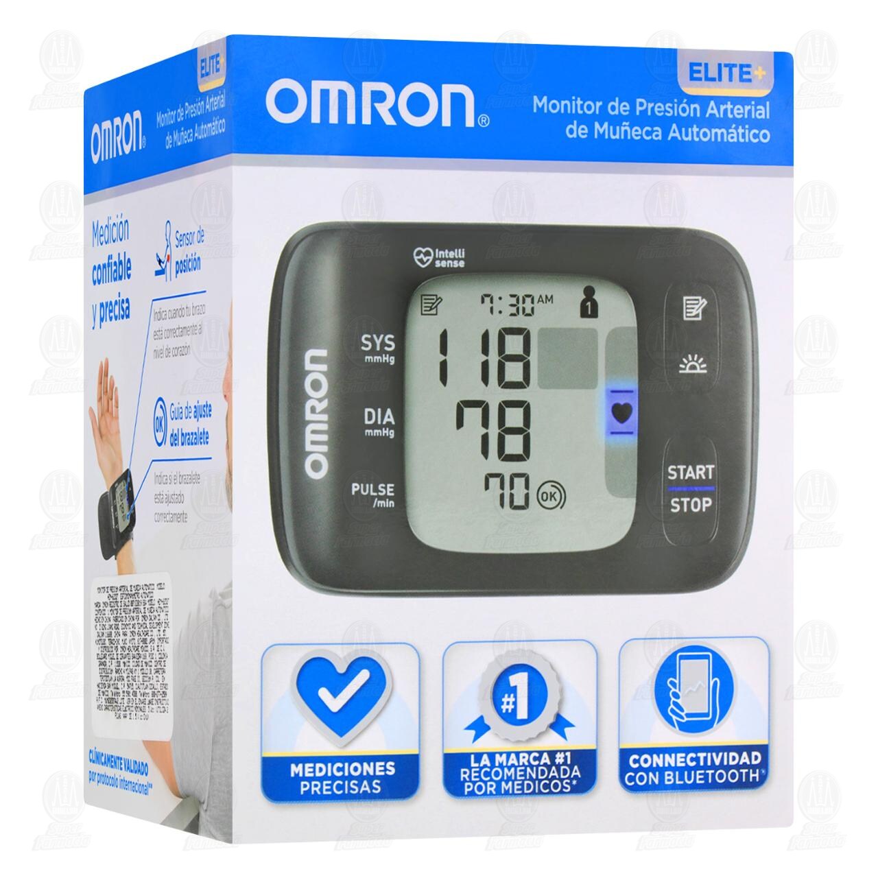 Monitor Omron de Presi&oacute;n Arterial de Mu&ntilde;eca Autom&aacute;tico Mod HEM-6232T, 1 pz. image number 0