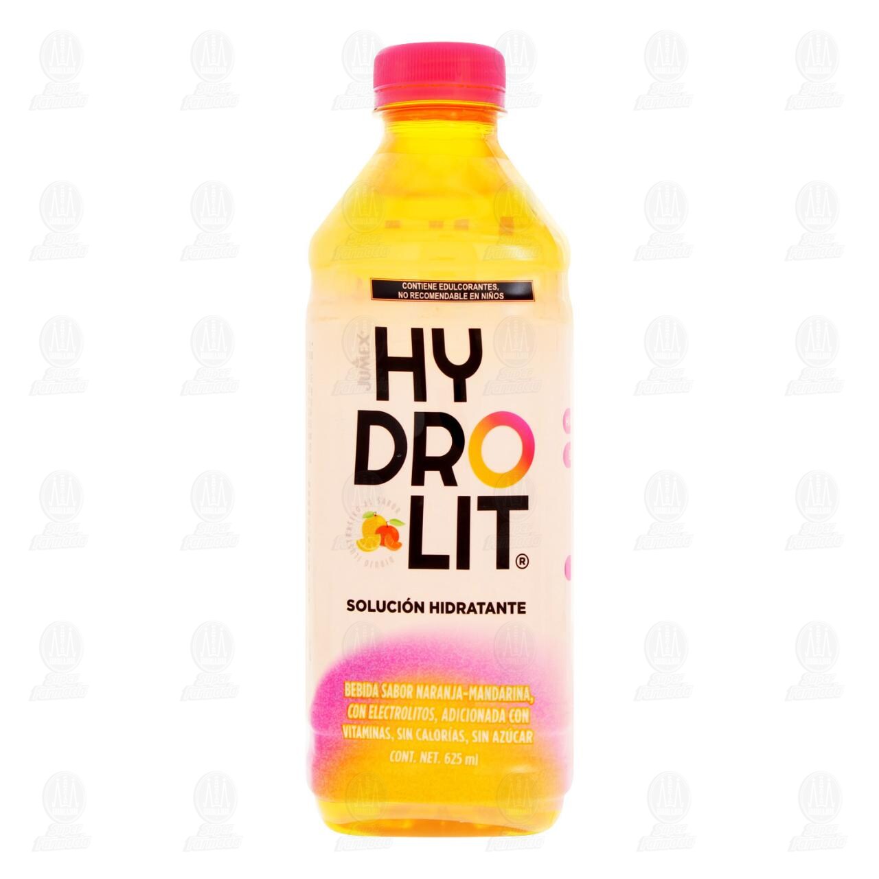 Soluci&oacute;n Hidratante Hydrolit con Electrolitos Sabor Naranja-Mandarina, 625 ml. image number 1