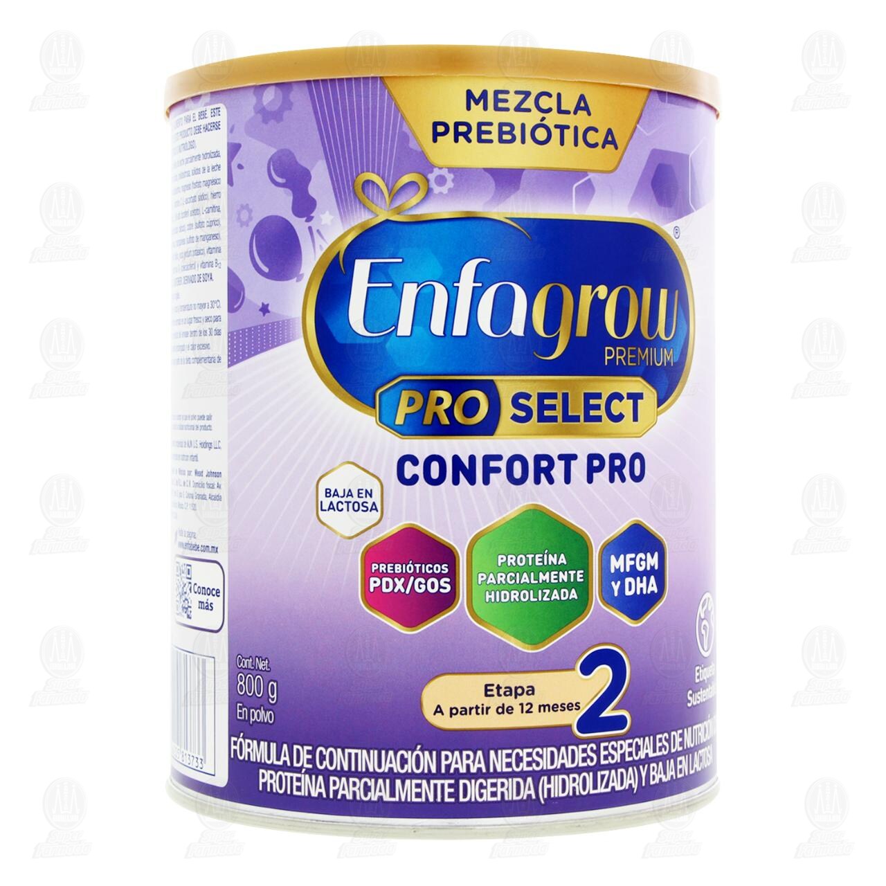 F&oacute;rmula Infantil Enfagrow Premium Pro Select Confort Pro Etapa 2 a partir de 12 meses, 800 gr. image number 0