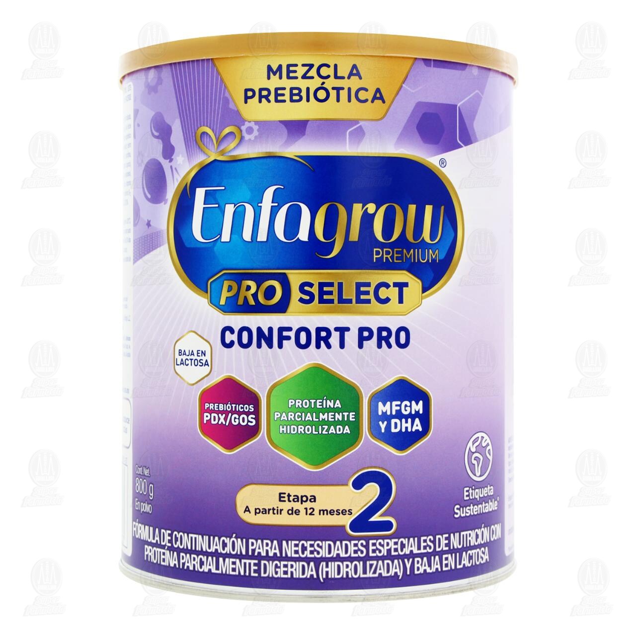 F&oacute;rmula Infantil Enfagrow Premium Pro Select Confort Pro Etapa 2 a partir de 12 meses, 800 gr. image number 1